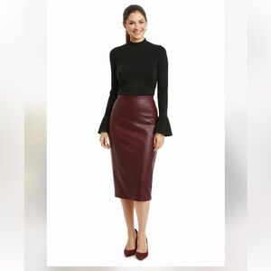 Diane Von Furstenberg Bell-Sleeve Sweater in Black S NWOT